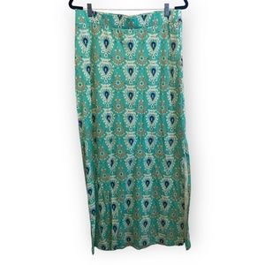 Threads for Thought Boho Maxi Skirt Size Large